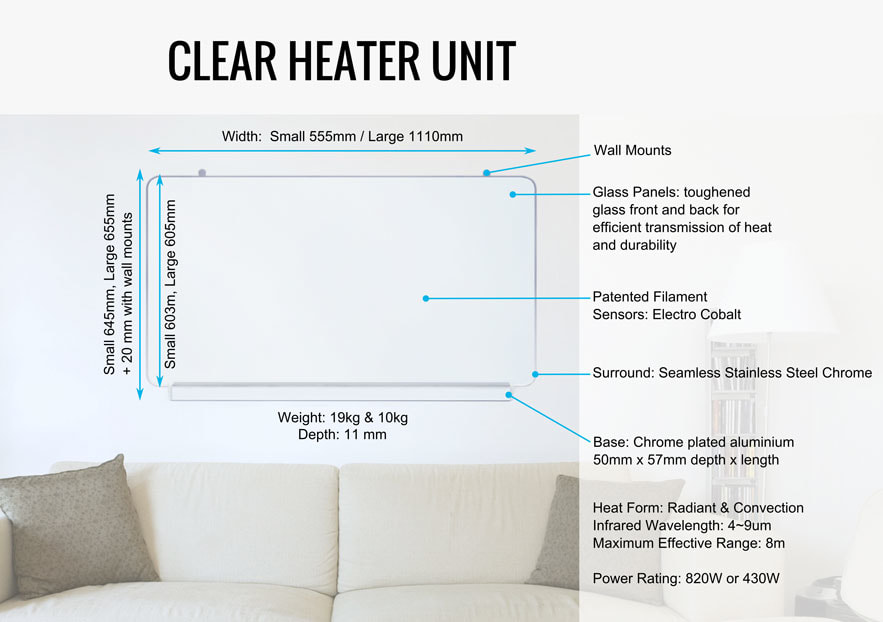 Clear Heater Units